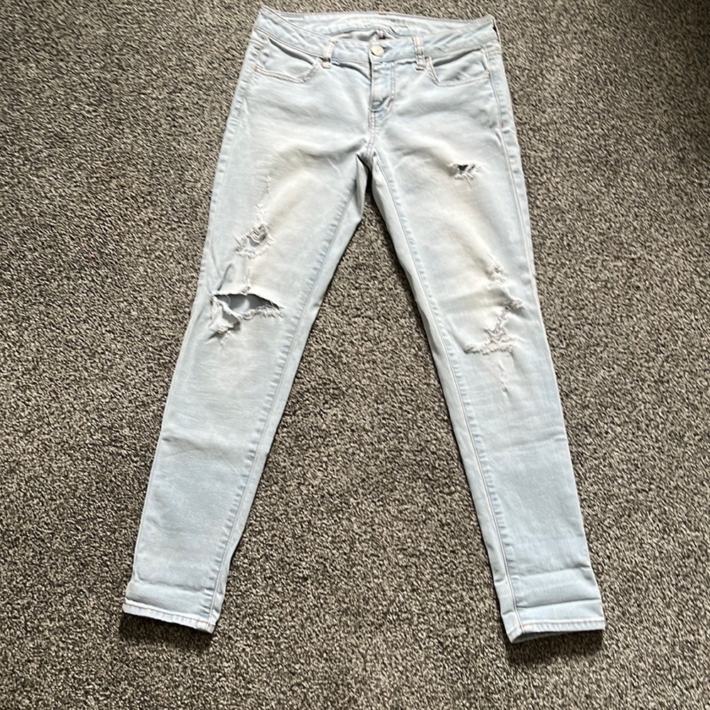 AE Low Rise Super Stretch Jegging